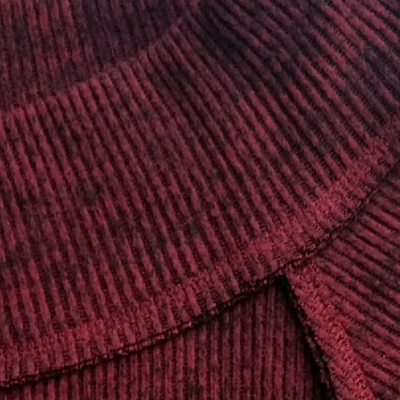 LAST ONE! Umgee Off Shoulder Rib Knit Tunic Dress - Picture 5 of 7